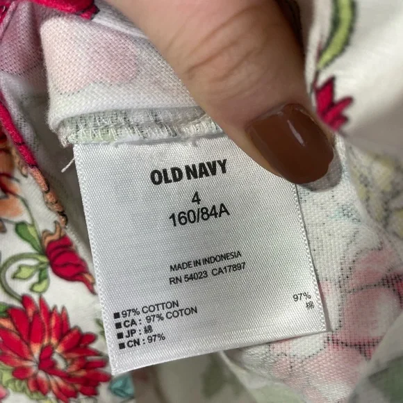 Old Navy Floral Strapless Dress 4 Women’s - Picture 2 of 7